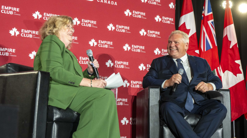 The Conversation with Hon. Doug Ford and Dr. Ann Marie Vaughan